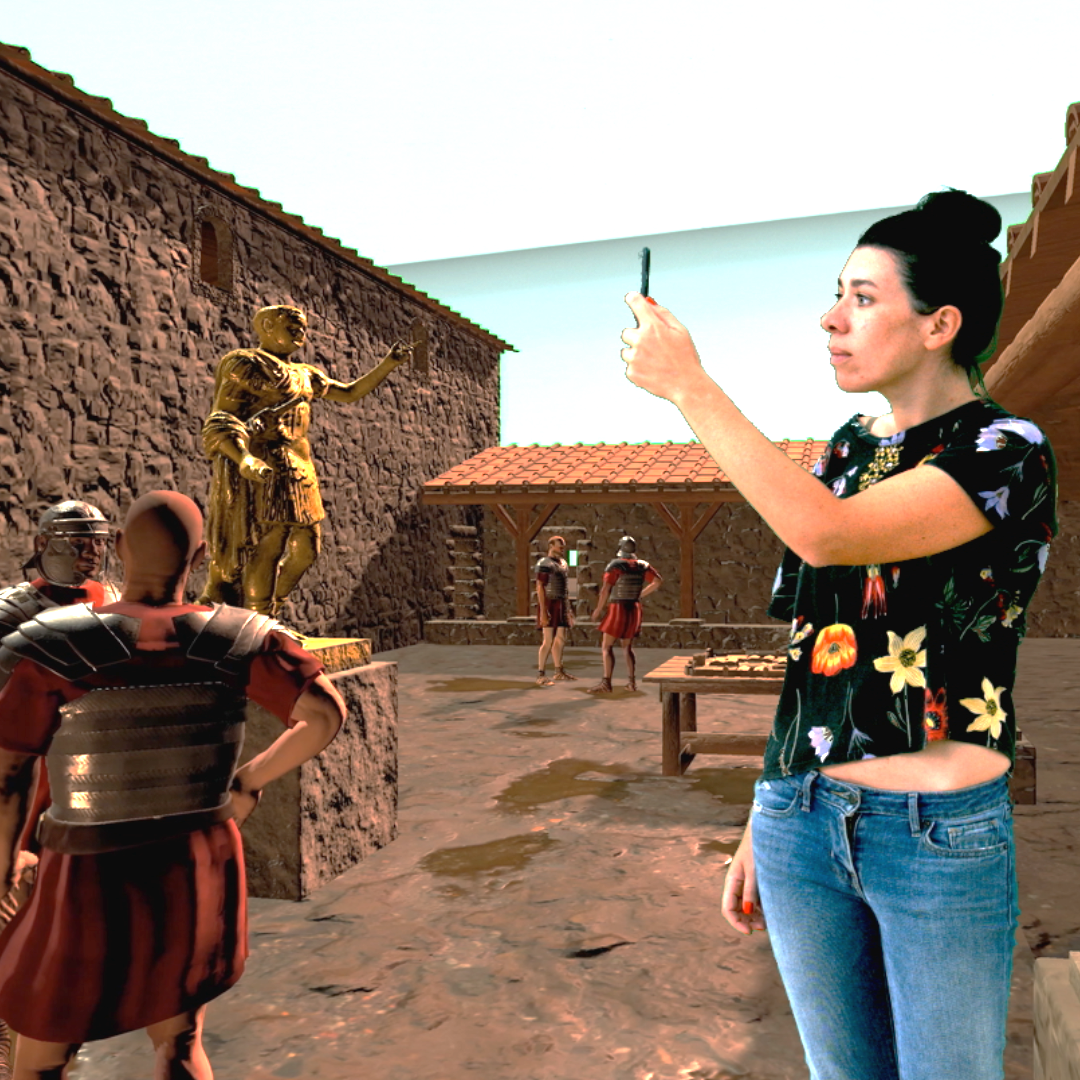 Aquis Querquennis - virtualización del campamento romano en realidad aumentada